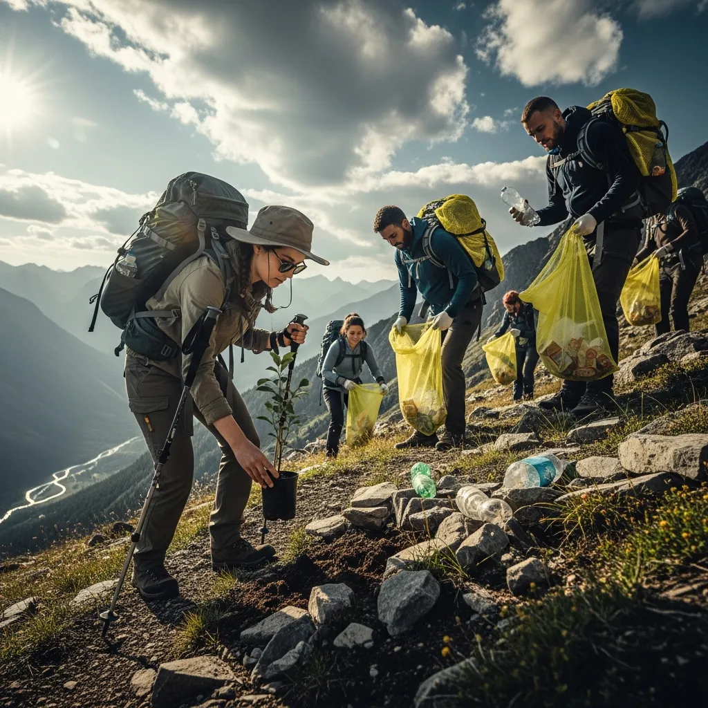 Mendaki Gunung demi menjaga Alam atau Pengrusak Lingkungan