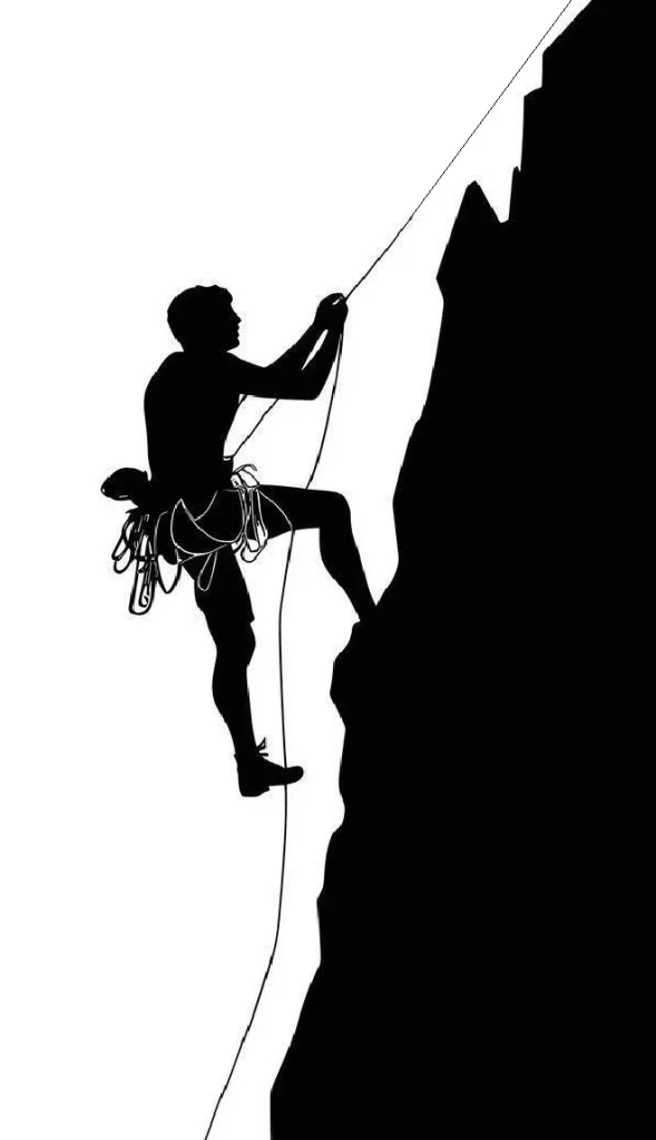 climbing-man-silhouette-hiking-man-climbing-silhouette-silhouette-of-a-man-hiking-on-mountain-hiking-climbing-silhouette-vector