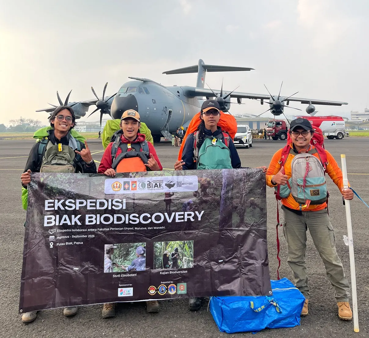 ekspedisi biak mahatva sampai di halim